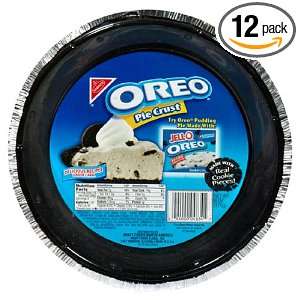 Oreo Pie Crust, 6 Ounce Packages (Pack Grocery & Gourmet Food