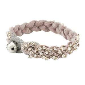  Lisbeth Dahl Grey Bracelet with Crystals