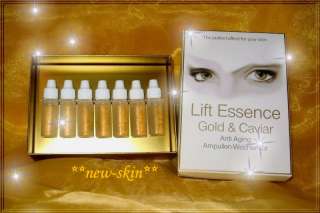 Set Eyesential & Cosart Gold & Caviar Ampullen  