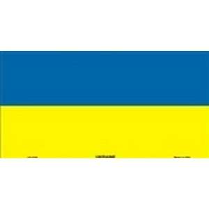  Ukraine Flag License Plate Plates Tags Tag auto vehicle 