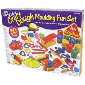 Craft Wizard 50 Piece Dough Moulding Set Toys & Games