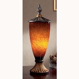  Glass Urn Lamp by Austin Productions