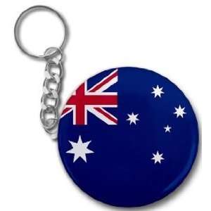  Creative Clam Australia World Flag 2.25 Inch Button Style 