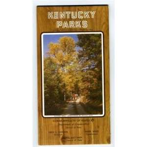   1949 Kentucky Parks & Kentucky Official Highway Map 