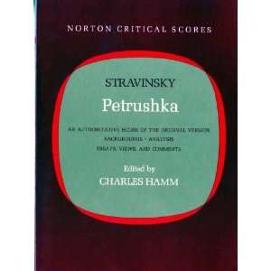 Petrushka An Authoritative Score of the Original Version Backgrounds 