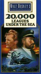 20, 000 Leagues Under the Sea VHS  