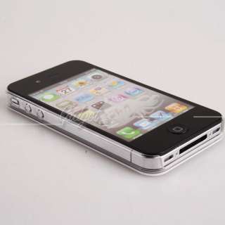ALUMINUM PC BUMPER ULTRA THIN HARD CASE COVER FOR APPLE IPHONE 4 4G 