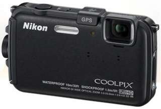 Nikon Coolpix AW100 26290 BLACK HD GPS Waterproof Digital Camera 