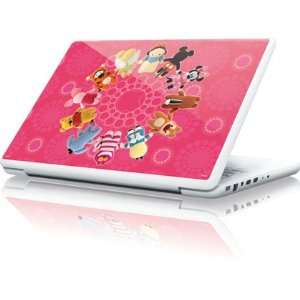  Pook a Looz Pink Polka Dot Circle skin for Apple MacBook 