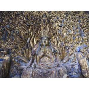  Statue of Avalokitesvara with One Thousand Arms, Dazu 