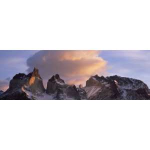 Clouds over Mountains, Torres Del Paine, Torres Del Paine 