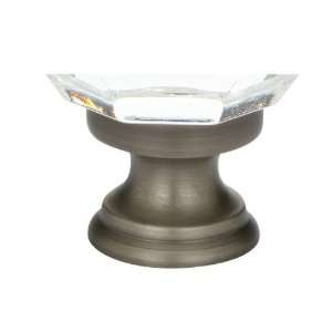  Emtek 86012 Pewter   Diamond 1 1/4 Crystal Cabinet Knob 