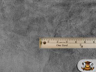 MINKY SOLID CUDDLE GRAY (ULTRA) SEW FABRIC By the Yard  