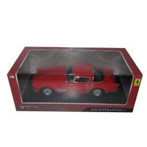  Ferrari 410 Superamerica Red 118 Diecast Model Car Toys 