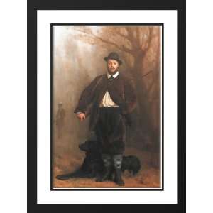  Gerome, Jean Leon 19x24 Framed and Double Matted Portrait 