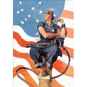  Rosie the Riveter 30X20 Canvas