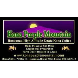 Kona Purple Mountain Certified Organic 16 oz Medium Roast/Ground
