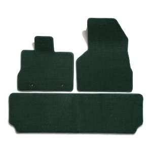   and 1 Rear Carpet Floor Mats for Saturn Vue (Premium Nylon, Evergreen