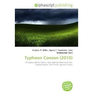  Typhoon Conson (2010) (9786132703613) Books