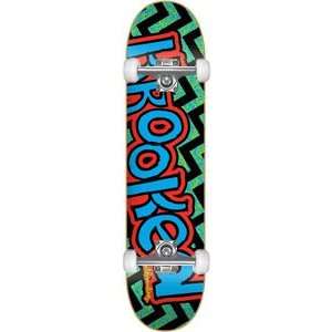  Krooked K Word Lg Complete Skateboard   8.38 w/Raw Trucks 