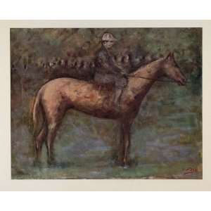  Il Fantino Jockey Race Horse Print   Original Print