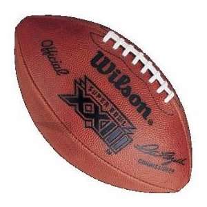   Super Bowl 23 XXIII Leather Game Football 49ers Bengals Sports