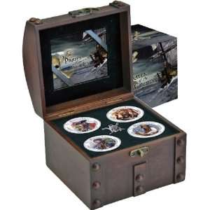   Coin Limited Collector Edition Box Set Real Pirates of the Caribbean