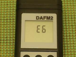 UEI THERMAL CFM ANEMOMETER DAFM2 DIGITAL AIR FLOW METER  