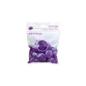  Swissco Sponge with Fragrance Soap, Grape   1 ea Beauty