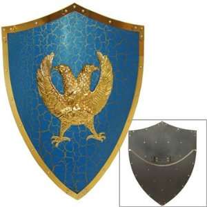  Medieval Two Headed Eagle Shield 