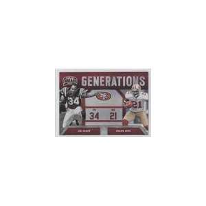   Holofoil #4   Joe Perry/Frank Gore/100 Sports Collectibles