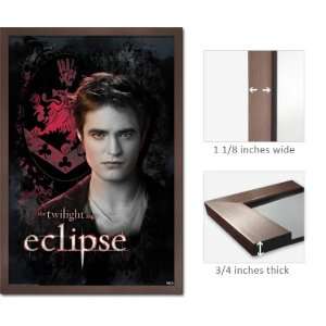  Slate Framed Twilight 3 Eclipse Poster Crest Pattinson 