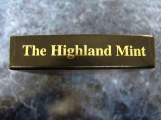   Fine Silver Mickey Mantle Highland Mint Collectible Round/Box/COA Rare
