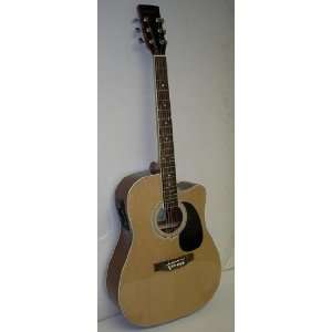  Galveston Dreadnought AC/EL Guitar Musical Instruments