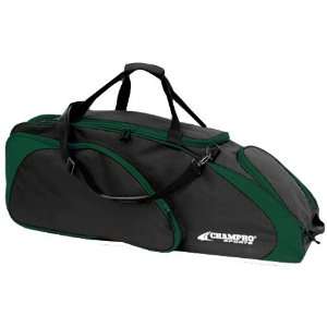  Custom CHAMPRO Large Equipment Bag With Wheels BLACK 