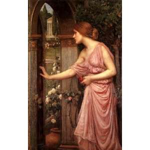 Hand Made Oil Reproduction   John William Waterhouse   32 x 52 inches 