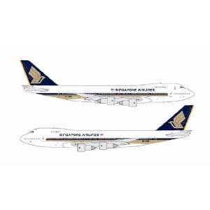   Jet X SIA Singapore Airlines B747 200 Model Airplane 