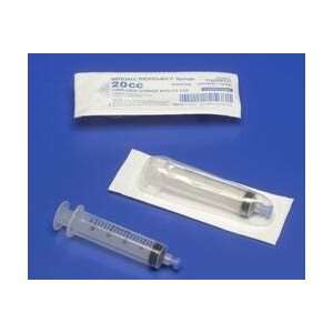 Kendall General Purpose Syringe Monoject SoftPack 20 mL Luer Lock Tip 