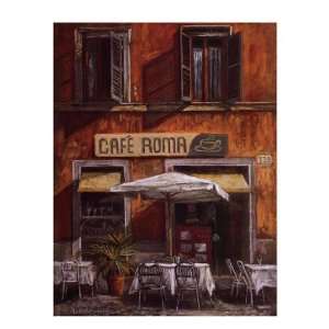  Caf Roma by Malcolm Surridge 20x28