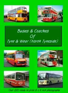 Tyne & Wear North Tyneside Bus Photo CD 220+ photos  