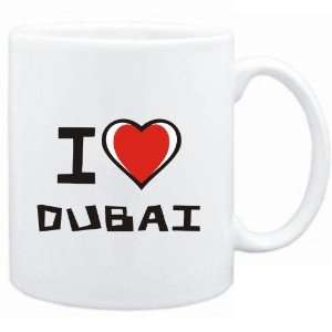  Mug White I love Dubai  Cities