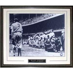  Babe Ruth Last Game Framed 16x20