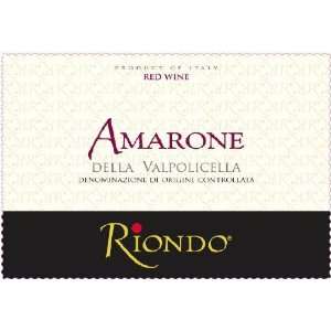  Riondo Amarone 2005 Grocery & Gourmet Food