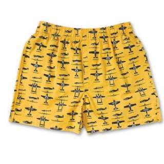  WWII Fighter Planes Cotton Boxer Shorts for Men Clothing