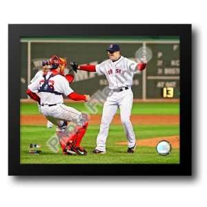  Jon Lesters 2008 No Hitter, Celebration 24x20 Framed Art 