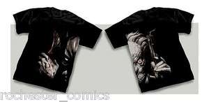 Batman Two Face Double Sided Black T Shirt  