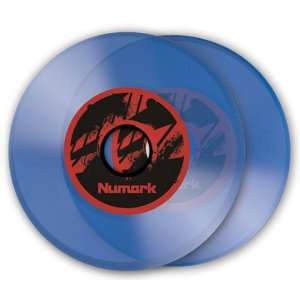  Numark 7 Color Vinyl, Ice Blue (X2) Musical Instruments