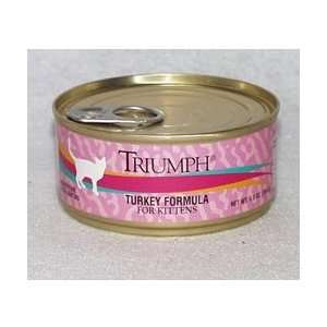  Triumph Turkey Formula For Kittens 24/5.5 oz cans  Pet 