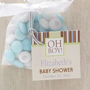  Personalized Baby Shower Party Favor Tag   Oh Boy Health 