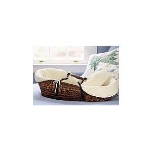  Our Must Have Moses Basket   ivory/brown Baby